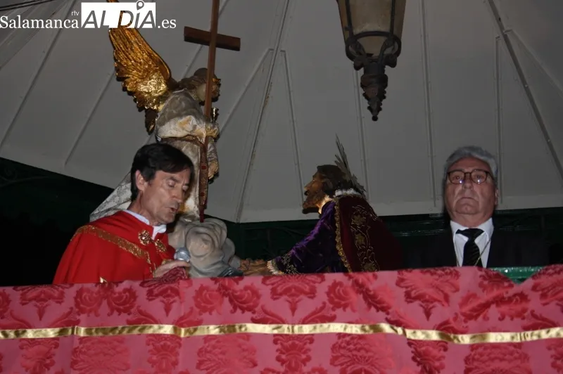 La Procesión del Encuentro se vivía este Jueves Santo junto a las ocho cofradías locales