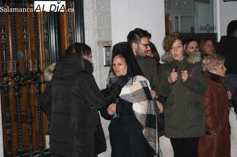 Nuestra Señora de la Esperanza protagonizaba la Procesión de la Madrugada