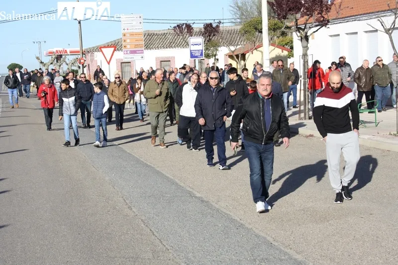 Villoria comenzaba este Viernes Santo con el Vía Crucis de hombres