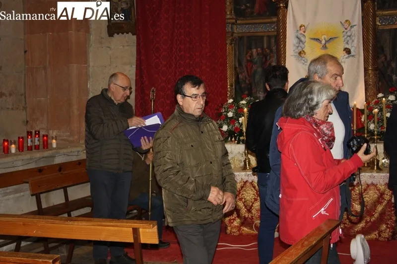 Villoria comenzaba este Viernes Santo con el Vía Crucis de hombres