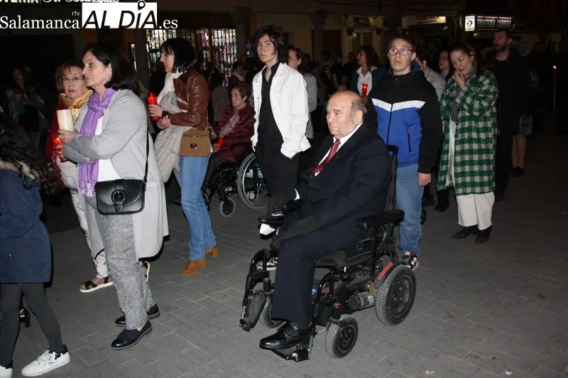 La procesión del Santo Entierro se vivía en la tarde de este Viernes Santo en Peñaranda