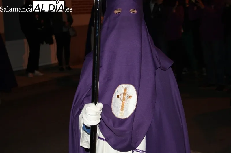 La procesión del Santo Entierro se vivía en la tarde de este Viernes Santo en Peñaranda