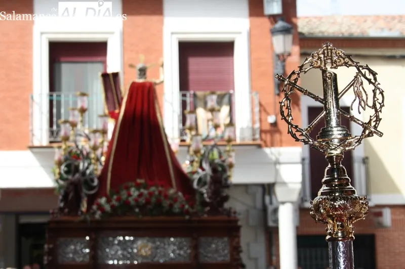 La procesión de Resucitado ha congregado a miles de personas en Peñaranda