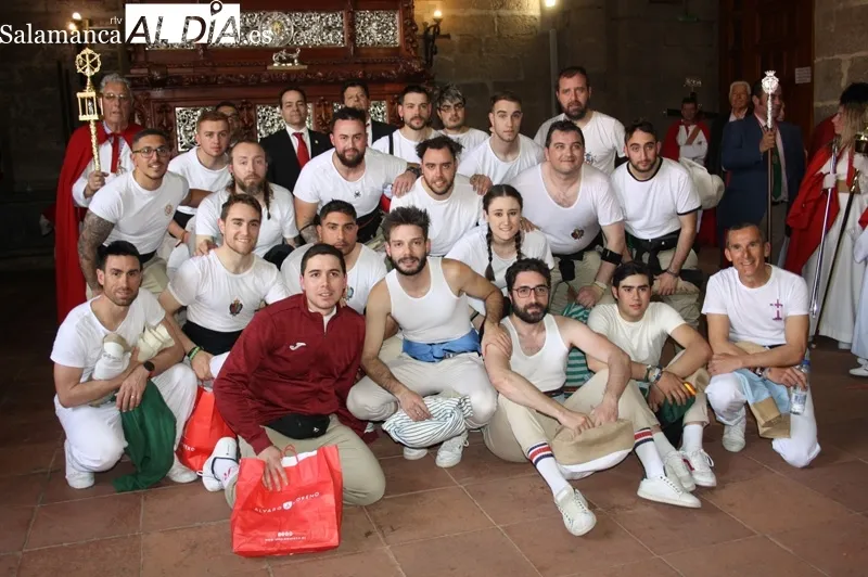 La procesión de Resucitado ha congregado a miles de personas en Peñaranda