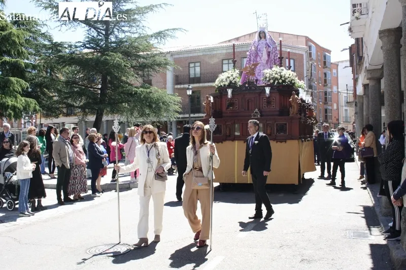 La Virgen de la Misericordia vivía este domingo la esperada procesión de su fiesta anual