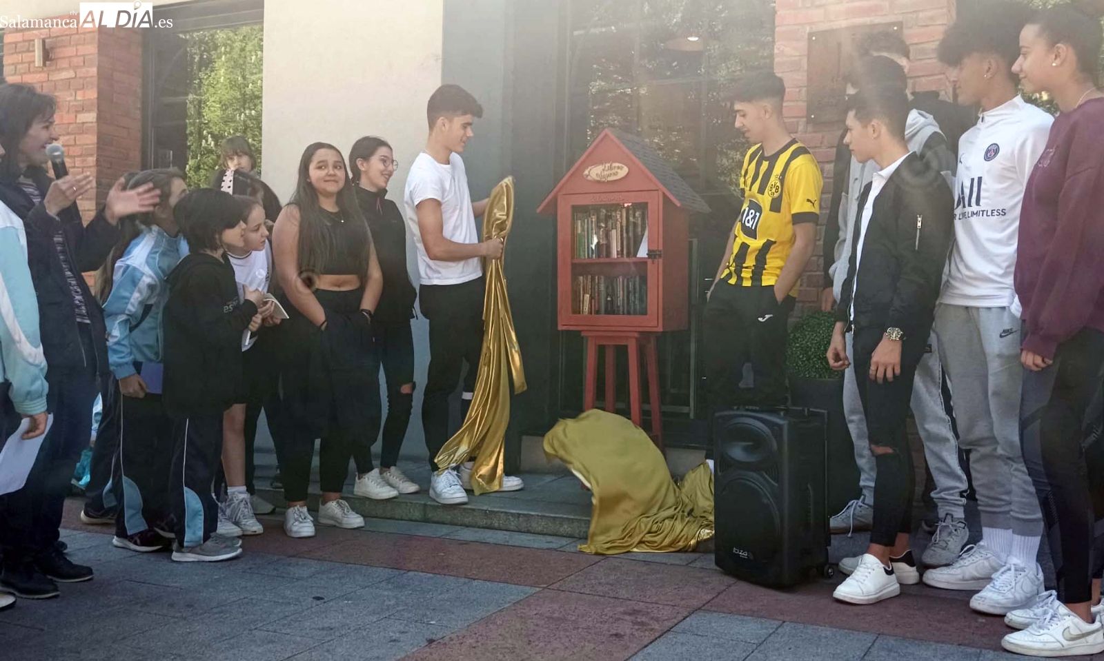 Los libros viajeros de Béjar salen a la calle
