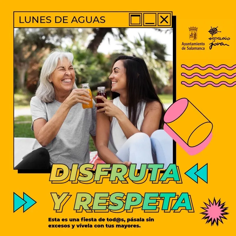 Uno de los carteles incluidos en esta campaña de la Concejalía de Juventud del Ayuntamiento de Salamanca