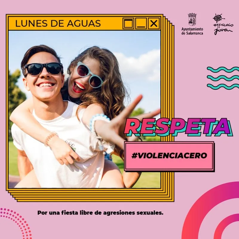 Uno de los carteles incluidos en esta campaña de la Concejalía de Juventud del Ayuntamiento de Salamanca
