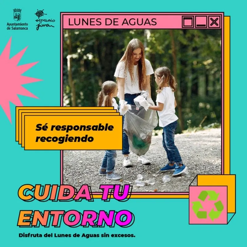 Uno de los carteles incluidos en esta campaña de la Concejalía de Juventud del Ayuntamiento de Salamanca