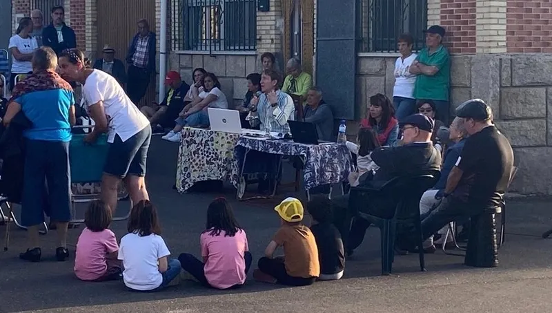 Presentación de la Asociación Framontanos en Marcha en Cabeza de Framontanos 