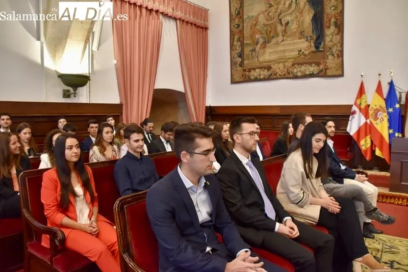 Entrega de los Premios Extraordinarios de Grado de la USAL. Foto de Vanesa Martins