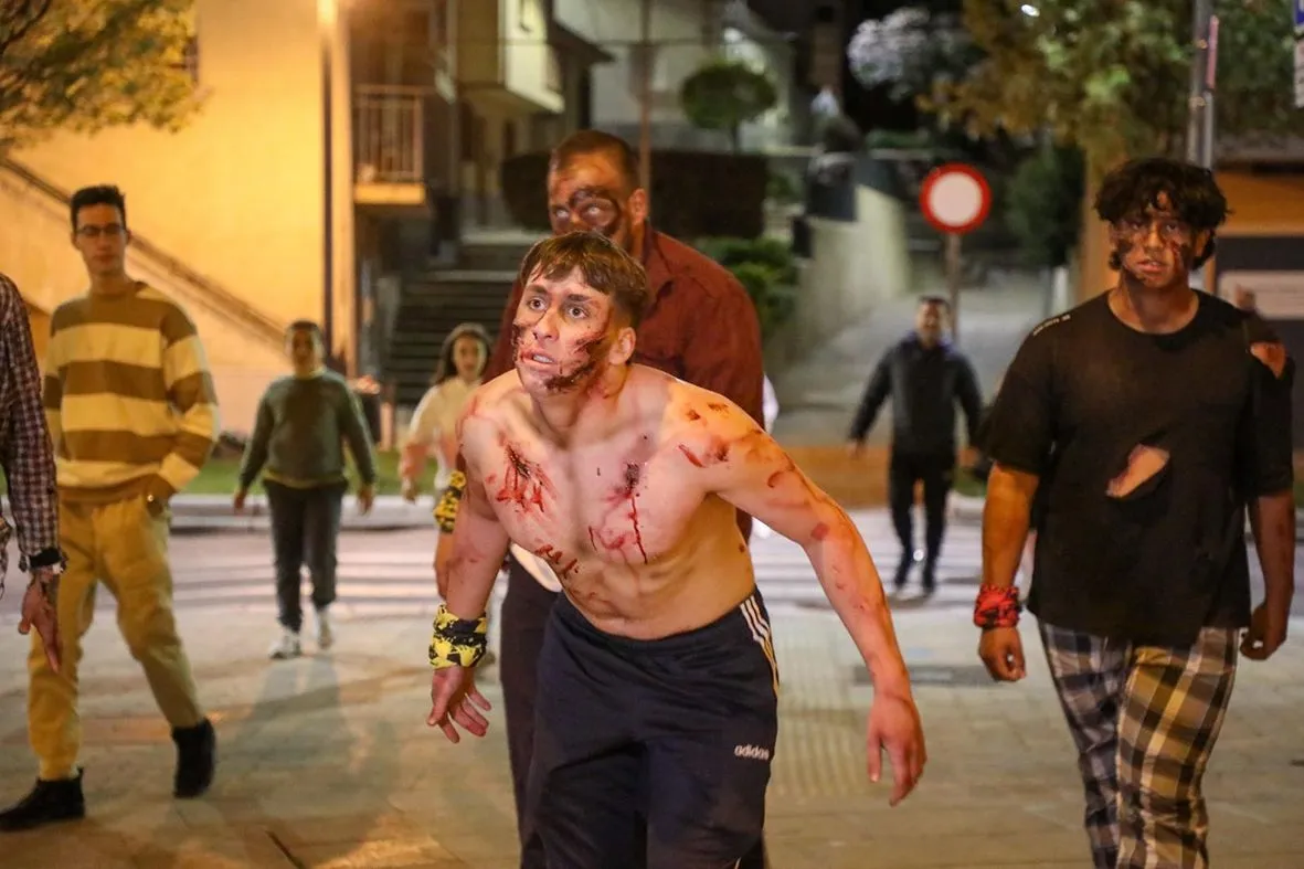 Los jóvenes de Carbajosa, en el juego de rol Survival Zombie