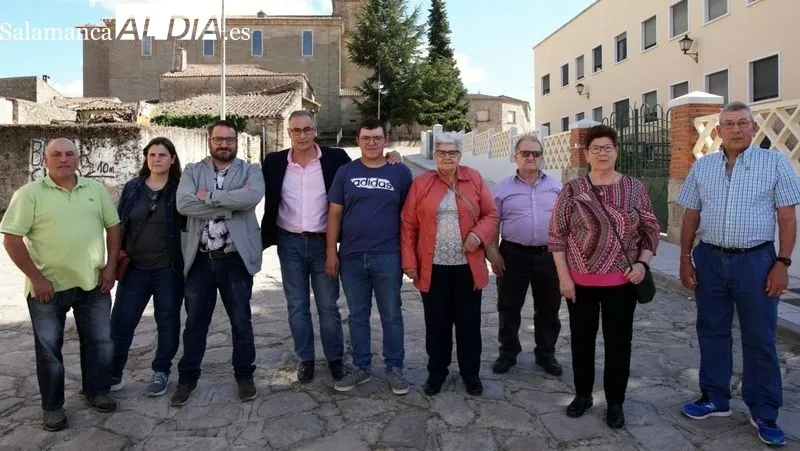 Imagen de los miembros de la candidatura de Vox al Ayuntamiento de Lumbrales