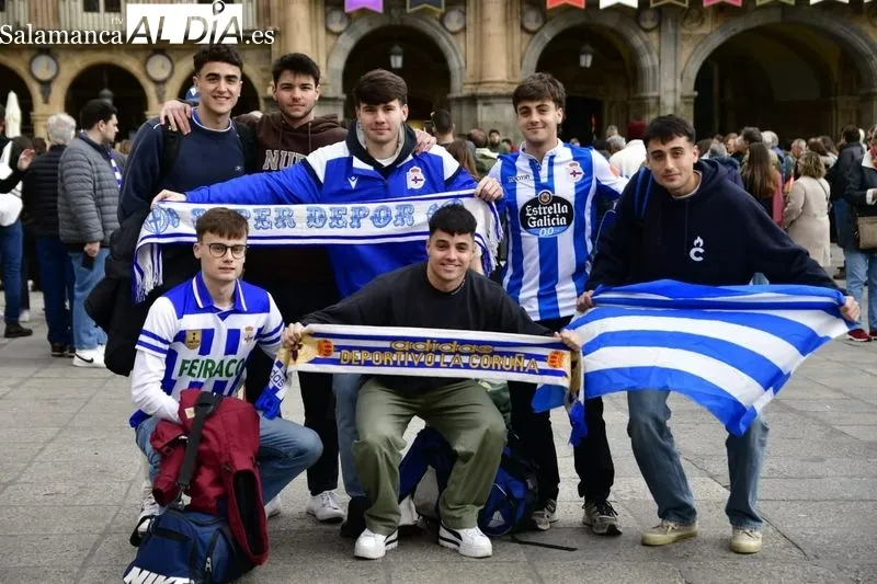 Galería de imágenes de la afición del Dépor / Fotos: SALAMANCArtv AL DÍA