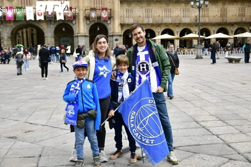 Galería de imágenes de la afición del Dépor / Fotos: SALAMANCArtv AL DÍA