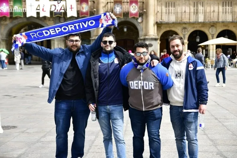 Galería de imágenes de la afición del Dépor / Fotos: SALAMANCArtv AL DÍA