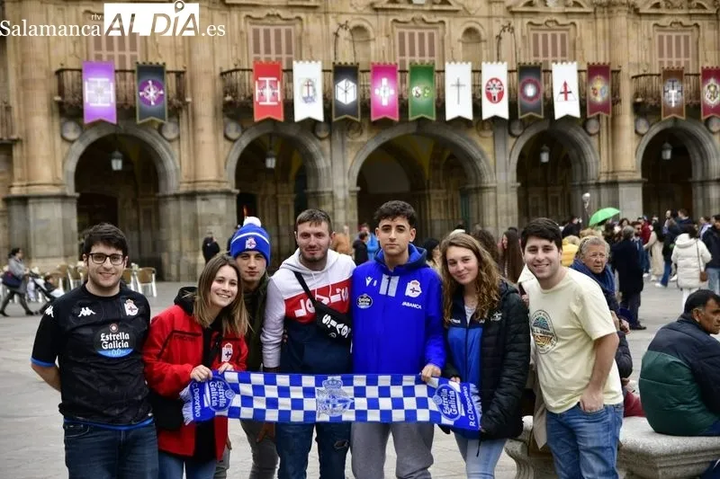 Galería de imágenes de la afición del Dépor / Fotos: SALAMANCArtv AL DÍA