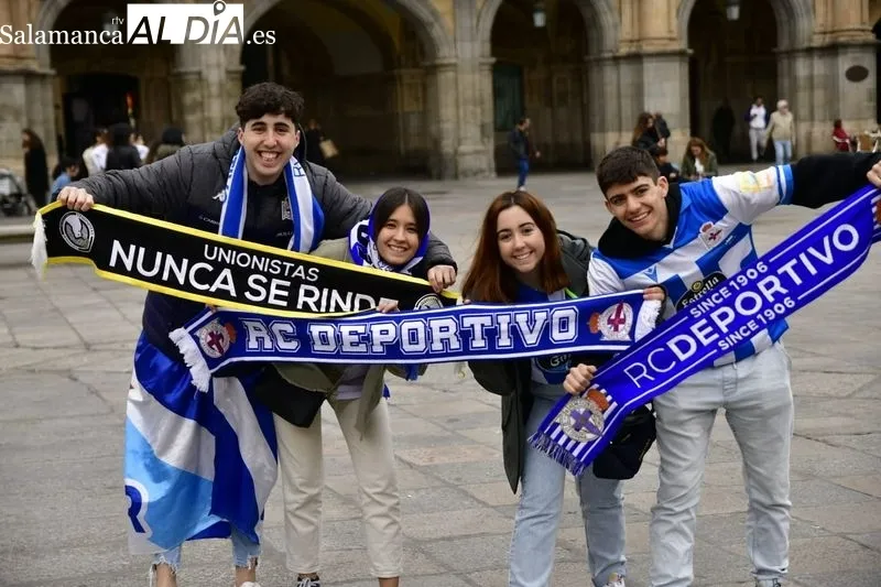 Galería de imágenes de la afición del Dépor / Fotos: SALAMANCArtv AL DÍA