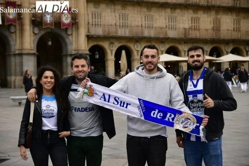 Galería de imágenes de la afición del Dépor / Fotos: SALAMANCArtv AL DÍA