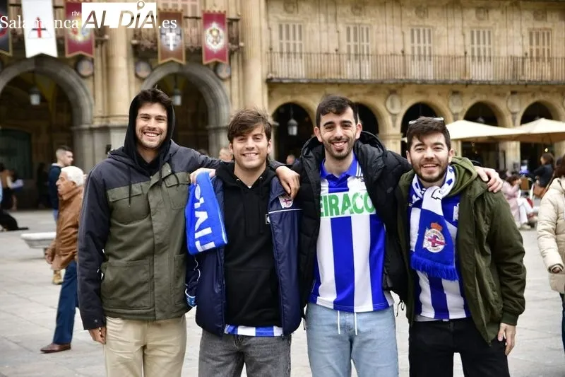 Galería de imágenes de la afición del Dépor / Fotos: SALAMANCArtv AL DÍA