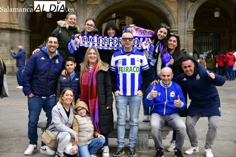 Galería de imágenes de la afición del Dépor / Fotos: SALAMANCArtv AL DÍA