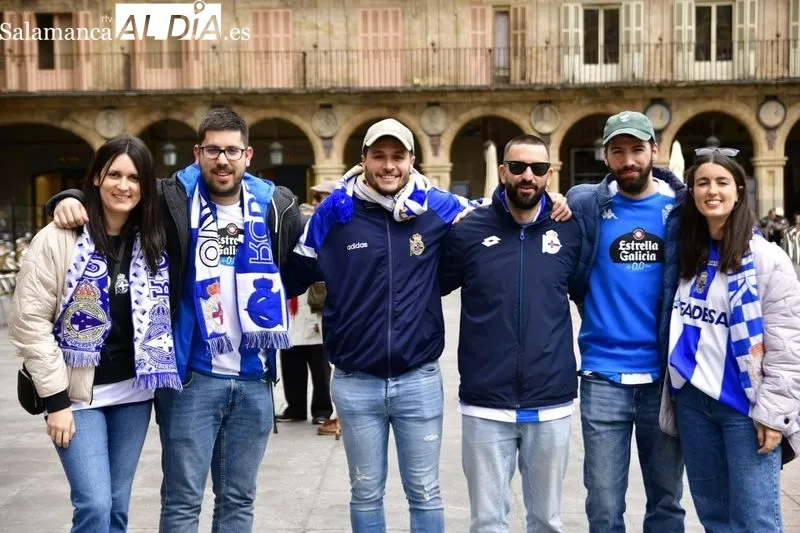 Galería de imágenes de la afición del Dépor / Fotos: SALAMANCArtv AL DÍA