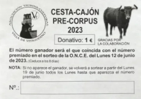 Foto 2 - La Asociaci&oacute;n Taurina Cultural Villa de Vitigudino pone a la venta camisetas para colaborar en el VII Toro de Caj&oacute;n