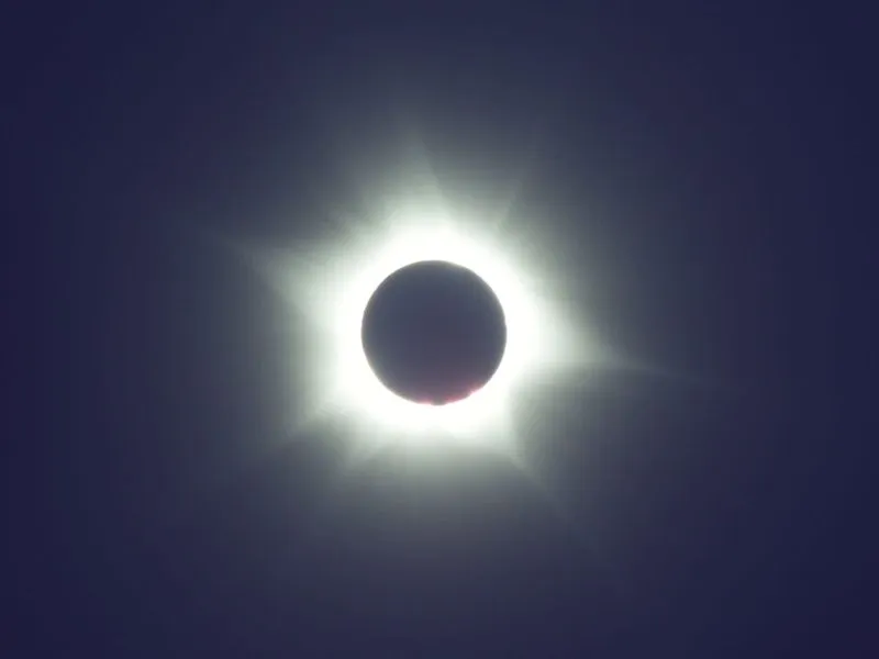 El eclipse en su fase total visto desde Australia | FOTOS: Óscar Martín