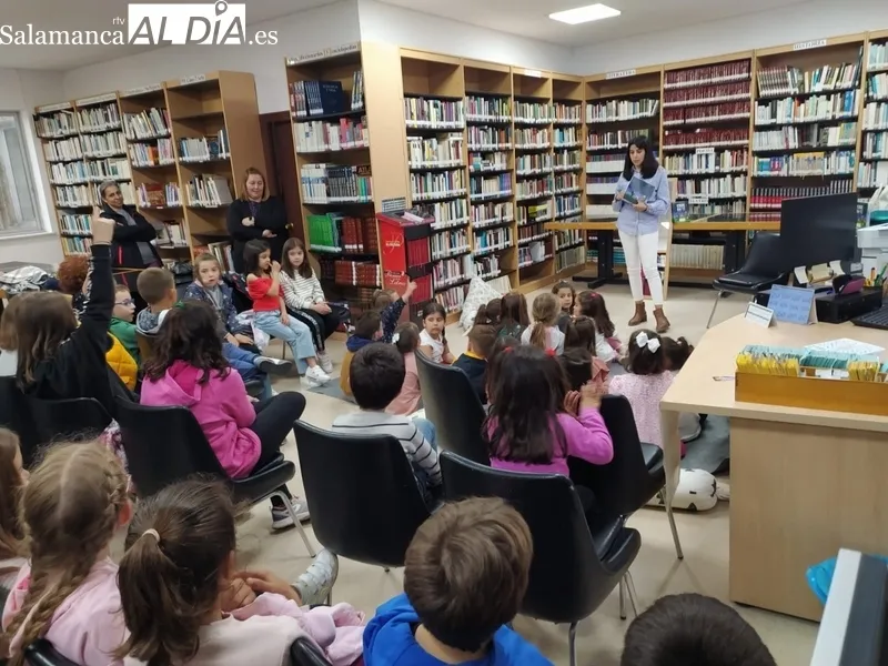 Taller de cuentos en Vitigudino 