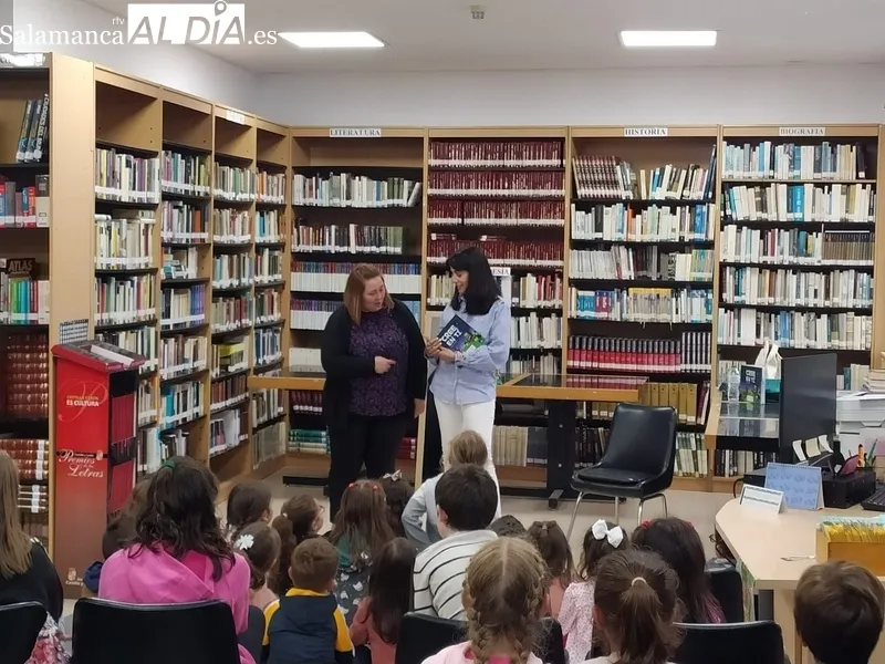 Taller de cuentos en Vitigudino 