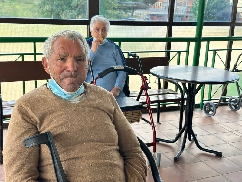 María rico estuvo acompañada de algunos de sus familiares, además de compañeros en la residencia / FOTOS: VIRGINIA GONZÁLEZ