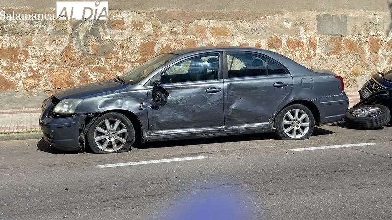 Efectos de este siniestro en la avenida de San Agustín. Foto de Vanesa Martins