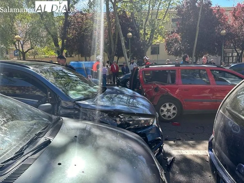 Efectos de este siniestro en la avenida de San Agustín. Foto de Vanesa Martins