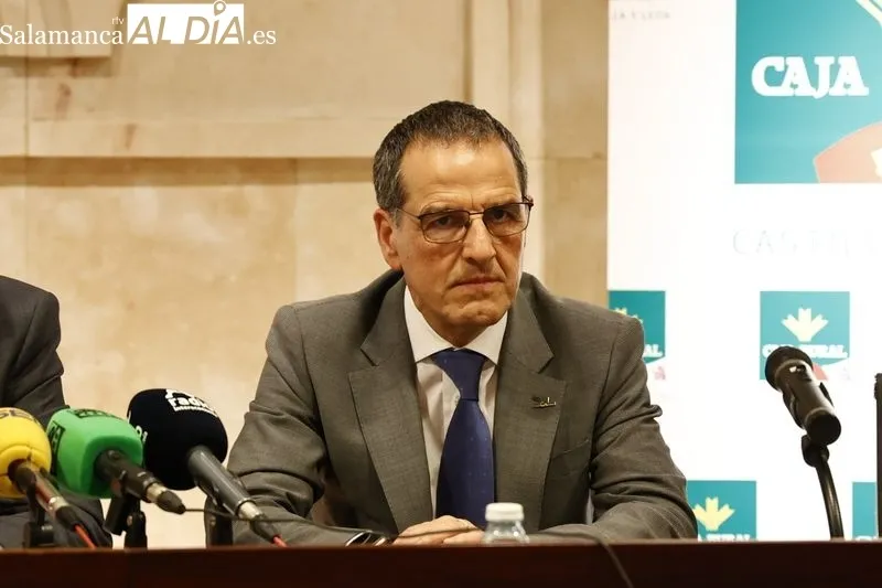 El presidente de la Unión Regional de Cooperativas Agroalimentarias de Castilla y León, Fernando Antúnez. Foto de David Sañudo