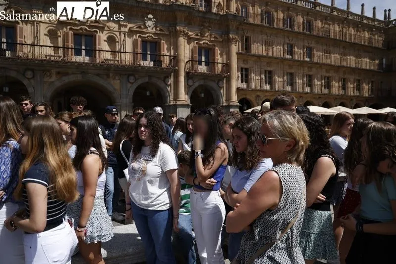Homenaje a la profesora de español asesinada en Francia. Foto David Sañudo