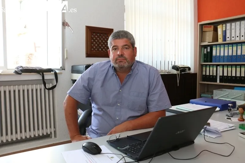 Jorge Rodríguez, alcalde de Villavieja de Yeltes 