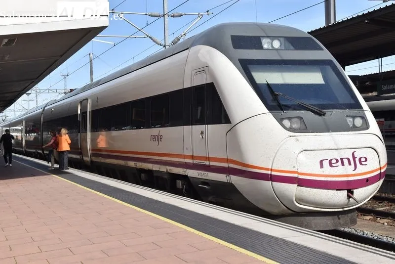 Estación de tren de Salamanca. Foto de archivo