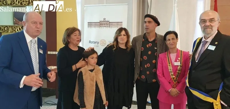 Velada en la que el Rotary Club Plaza Mayor ha premiado a Mayalde