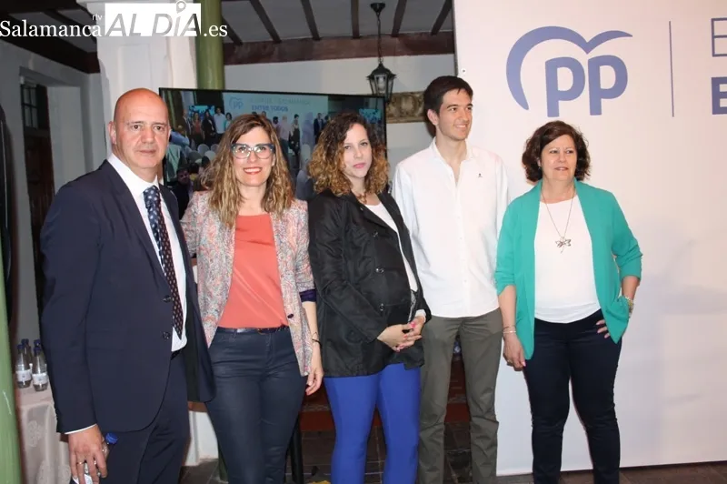 Eva López se presentaba oficialmente como líder de la candidatura del PP en Peñaranda