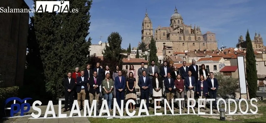 Presentación de la candidatura del PP para las elecciones municipales en Salamanca. Foto de David Sañudo