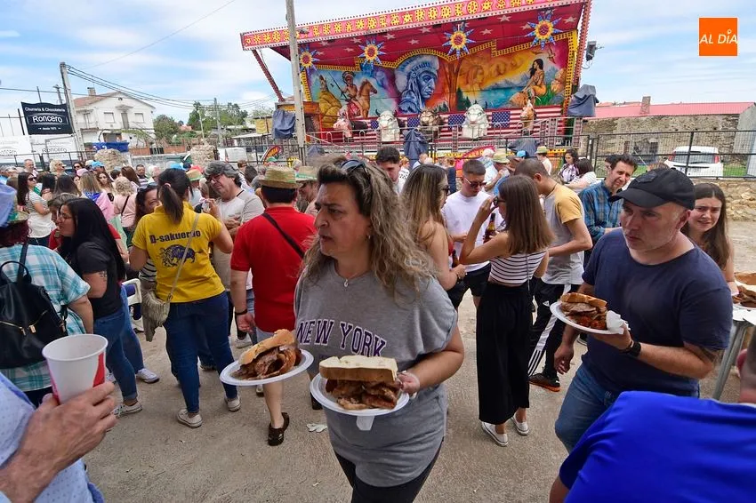 Comida popular en Gallegos de Argañán| Fotos: Adrián M. Pastor