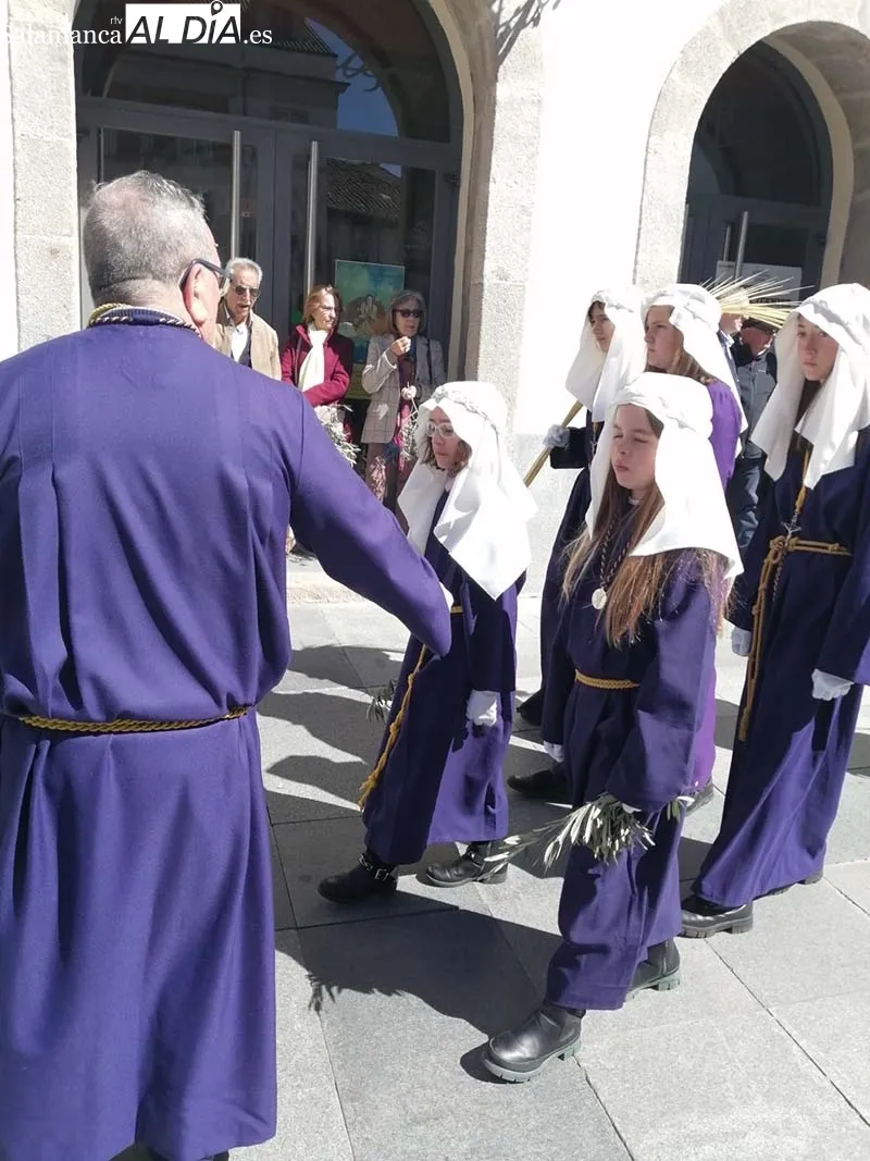 Foto 7 - Ramos y palmas para abrir la Semana Santa bejarana