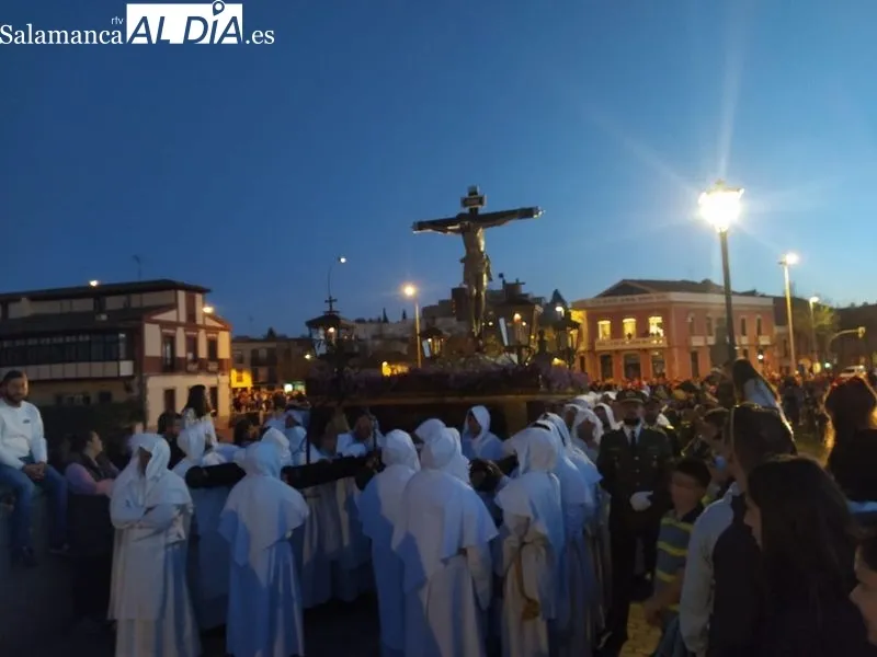 Procesión de la Hermandad del Cristo del Amor y de la Paz. Fotos: David Sañudo