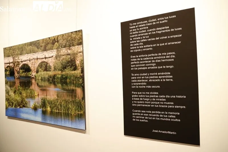 Exposición del colaborador de SALAMANCA AL DÍA, José Amador Martín, en el Casino de Salamanca. Foto de David Sañudo