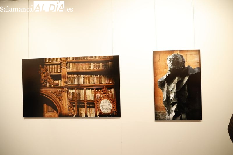 Exposición del colaborador de SALAMANCA AL DÍA, José Amador Martín, en el Casino de Salamanca. Foto de David Sañudo