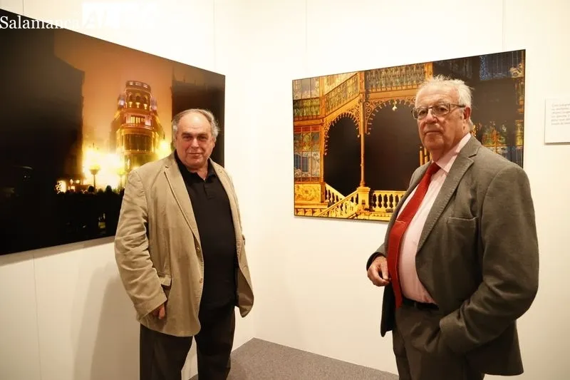 Exposición del colaborador de SALAMANCA AL DÍA, José Amador Martín, en el Casino de Salamanca. Foto de David Sañudo
