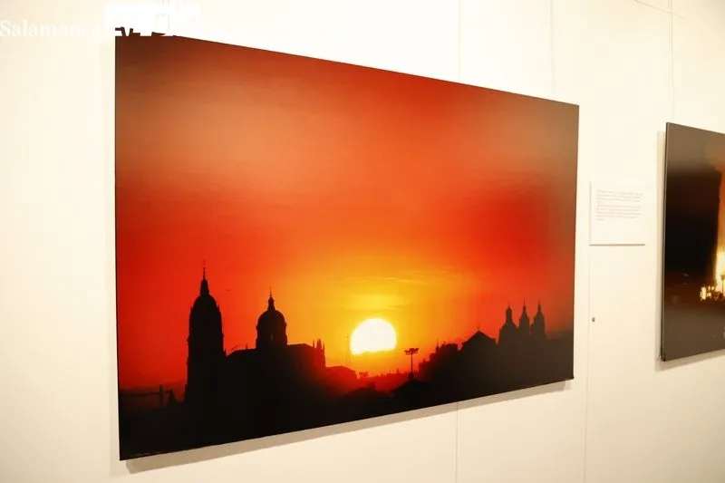 Exposición del colaborador de SALAMANCA AL DÍA, José Amador Martín, en el Casino de Salamanca. Foto de David Sañudo