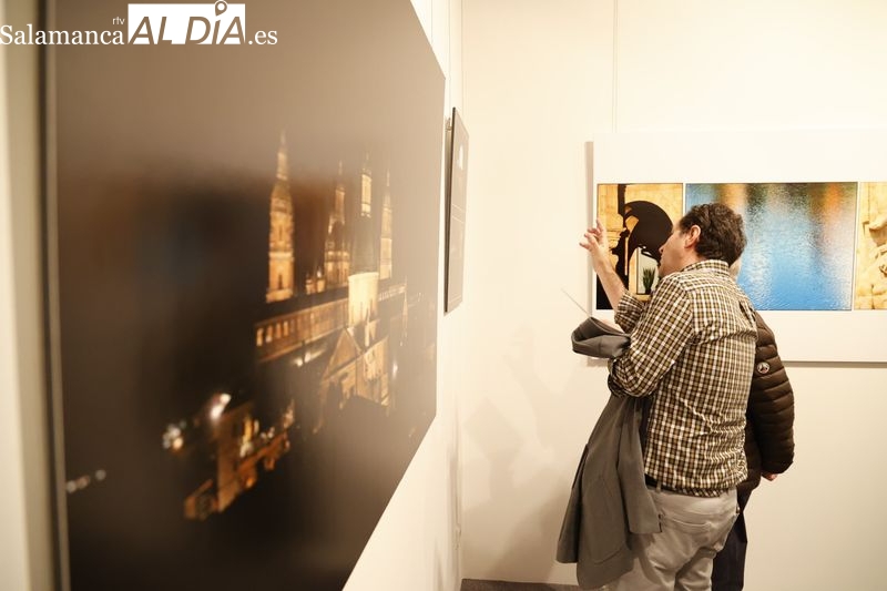 Exposición del colaborador de SALAMANCA AL DÍA, José Amador Martín, en el Casino de Salamanca. Foto de David Sañudo