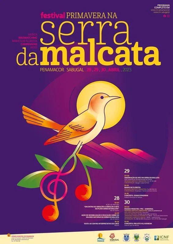 Programa Festival de Primavera en la Serra da Malcata 2023