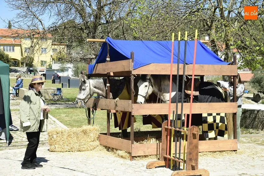 Foto 14 - Cientos de personas de los dos lados de la Raya disfrutan de la Feria Medieval de Castelo Mendo